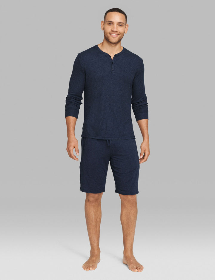 Lounge Short in Dress Blues Heather - Madison's Niche 