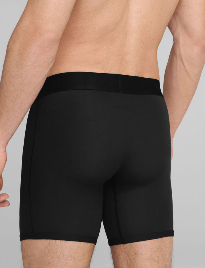 Second Skin 6" Boxer Brief in Black - Madison's Niche 