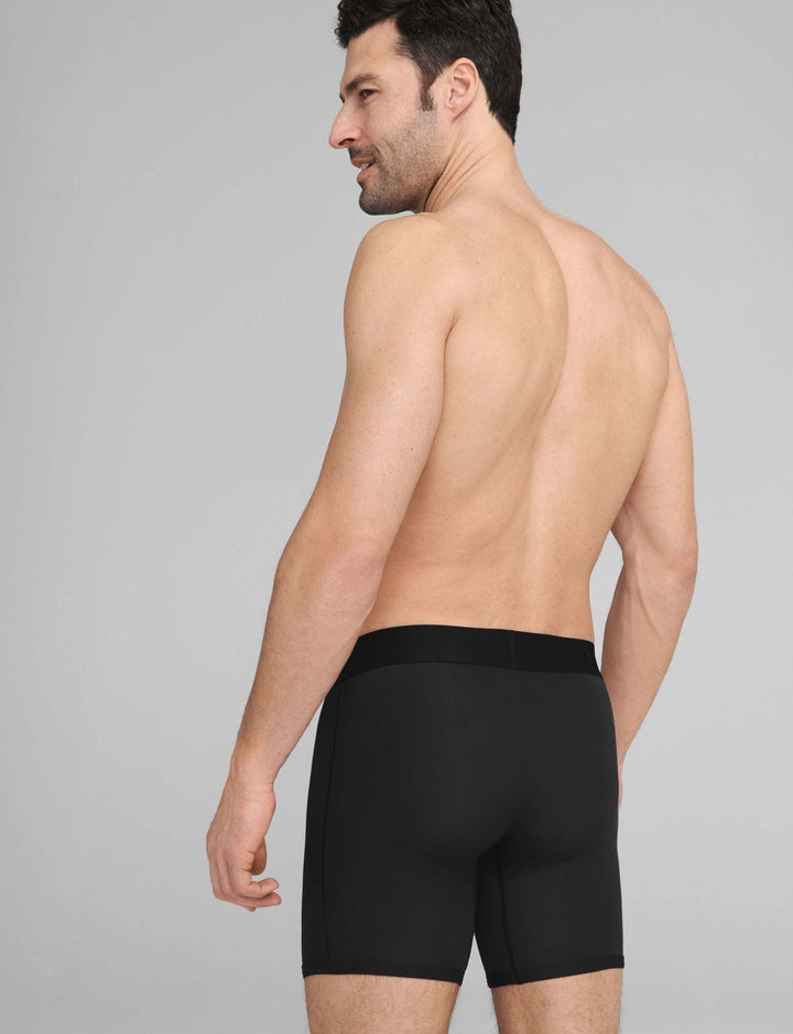 Second Skin 6" Boxer Brief in Black - Madison's Niche 