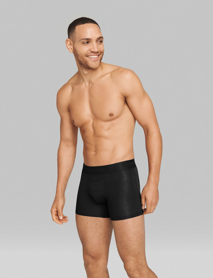 Second Skin 4" Boxer Brief in Black - Madison's Niche 