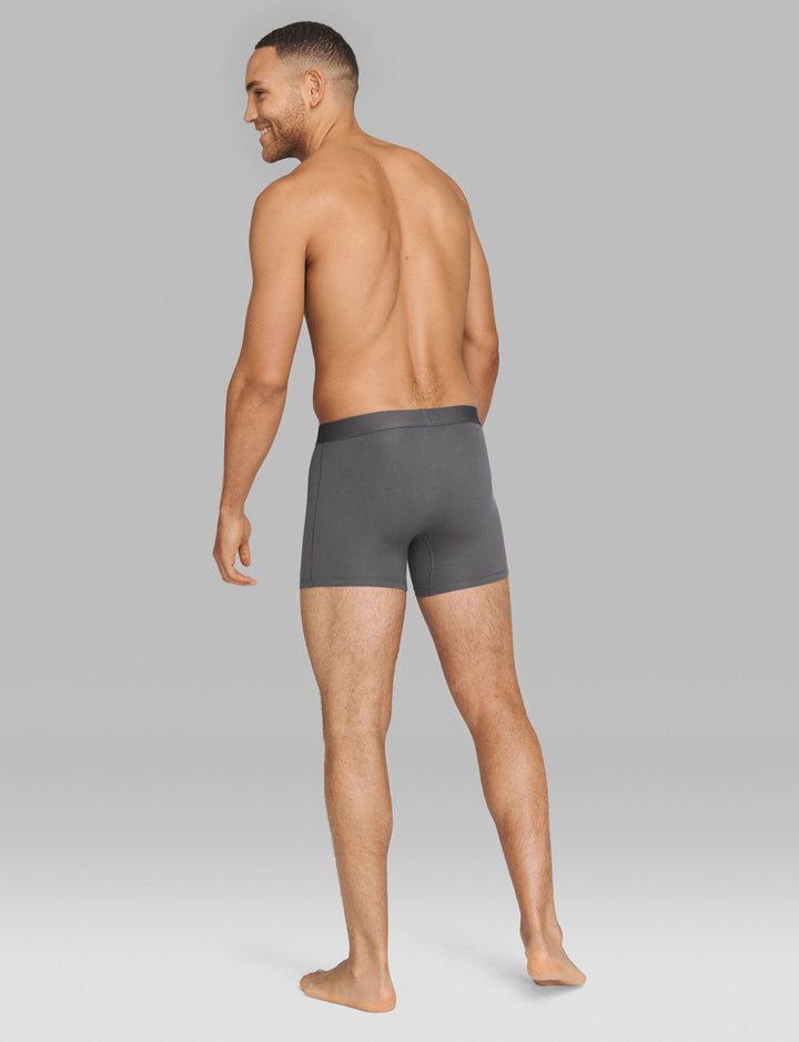 Cool Cotton 4" Boxer Brief in Iron Grey - Madison's Niche 