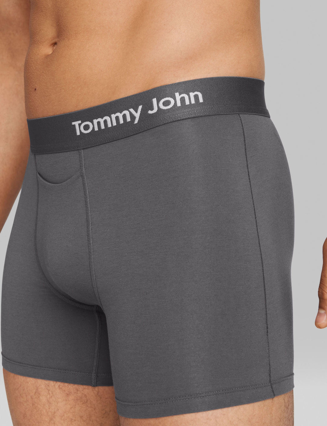 Cool Cotton 4" Boxer Brief in Iron Grey - Madison's Niche 