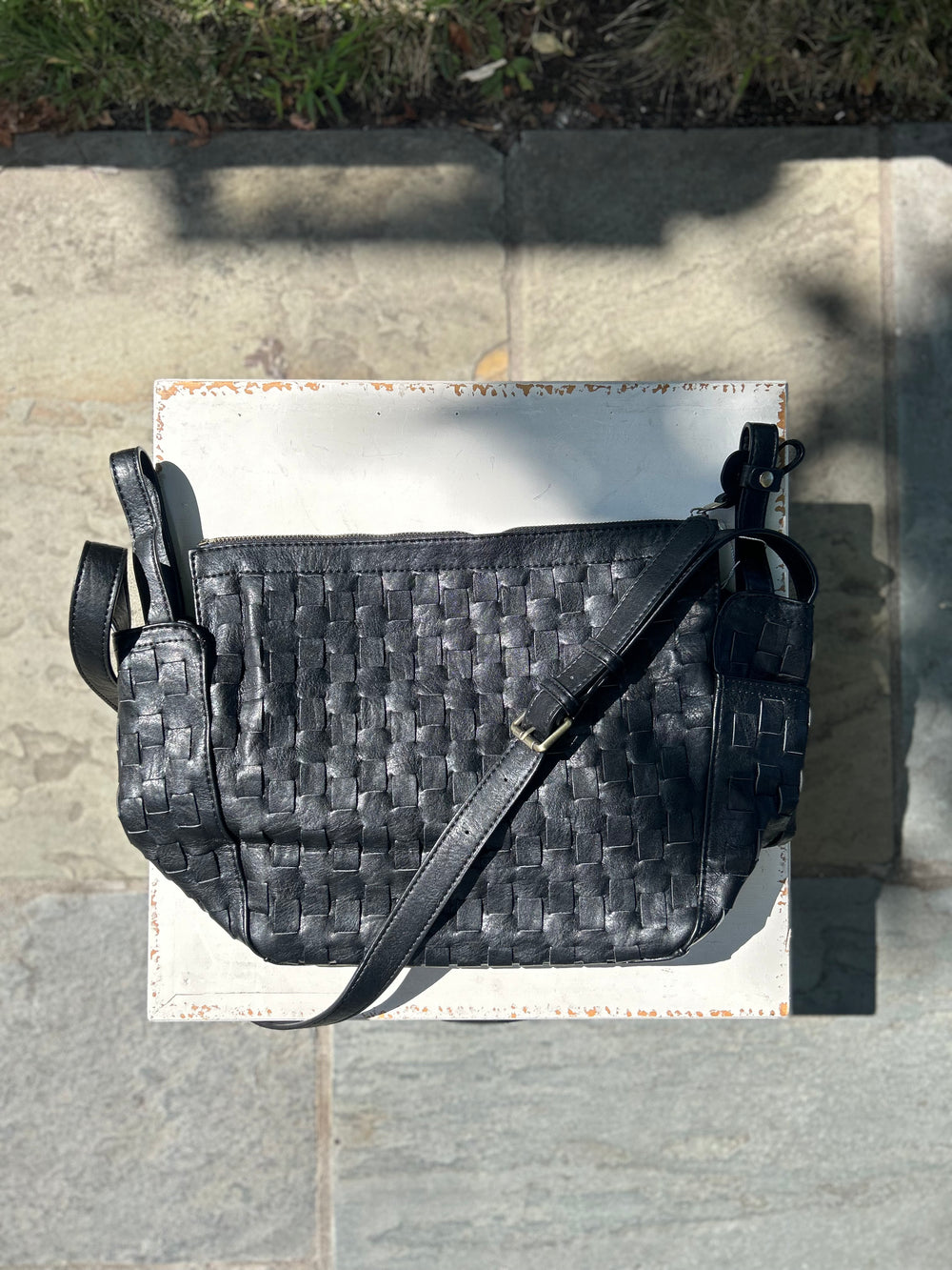 Bowler Satchel in Black - Madison's Niche 
