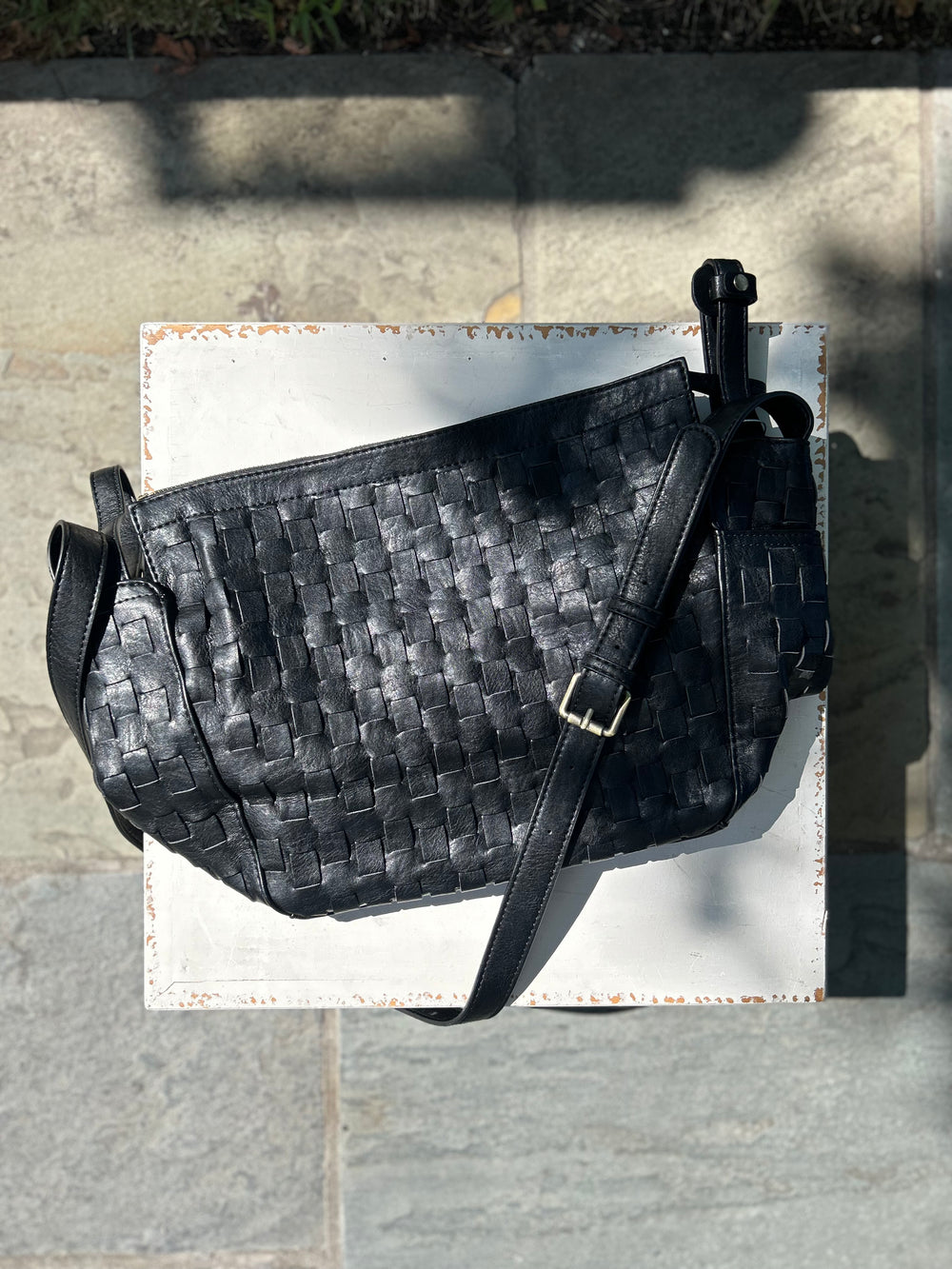 Bowler Satchel in Black - Madison&