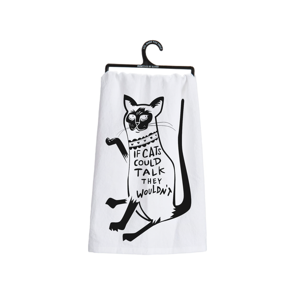 If Cats Could Talk Towel Madison's Niche 