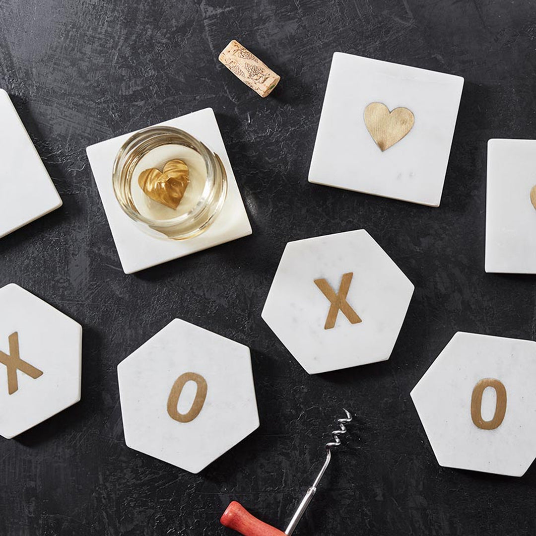 XOXO Coasters Set of 4
