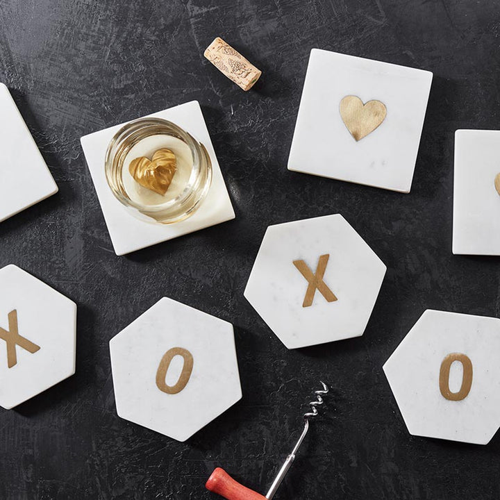 XOXO Coasters Set of 4