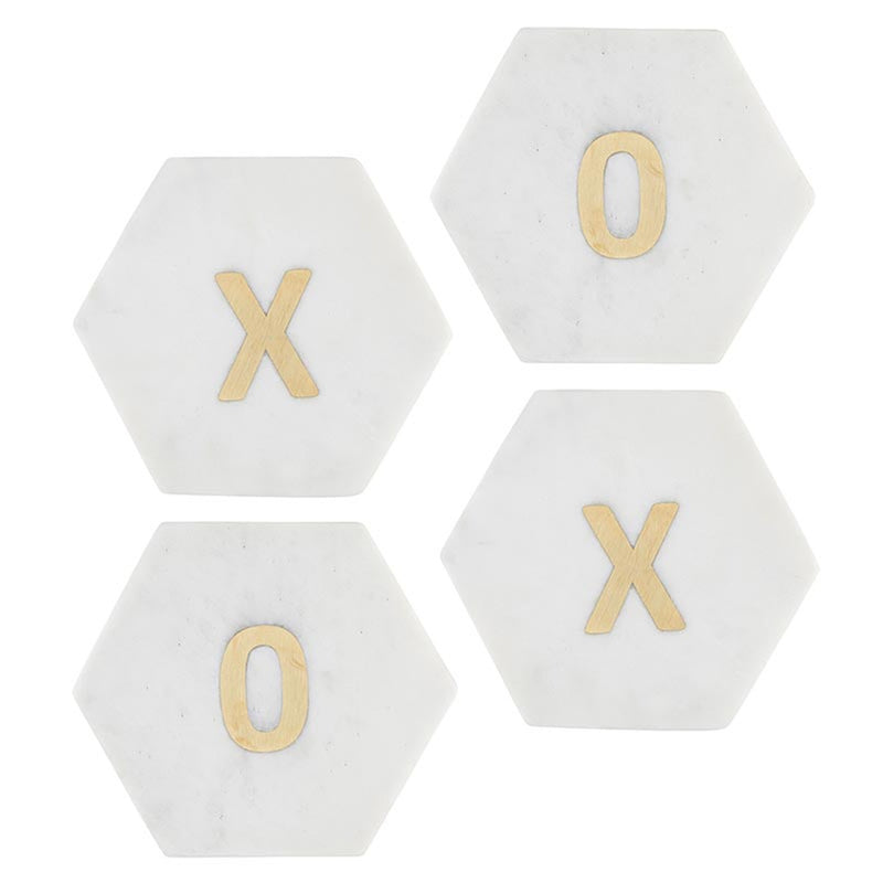 XOXO Coasters Set of 4