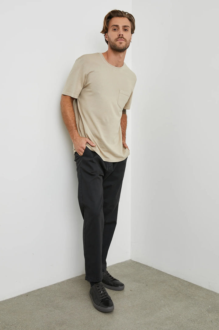 Johnny Pocket Tee in Desert Sand - Madison's Niche 