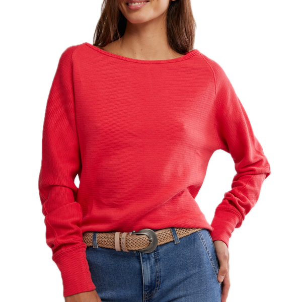 Jess Long Sleeve in Salsa Madison's Niche 