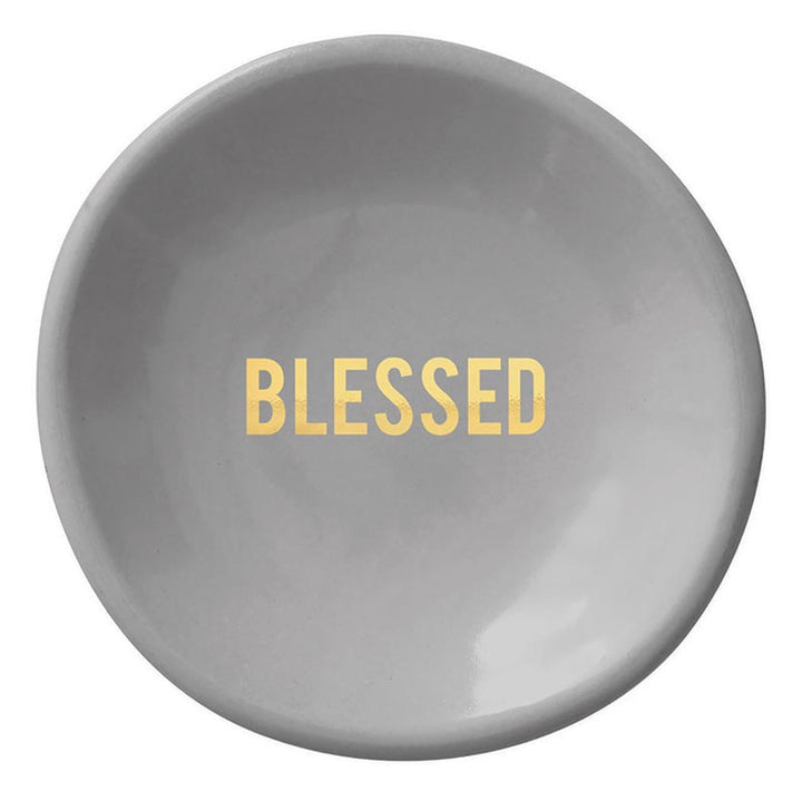 "Blessed" Earrings & Tray Set