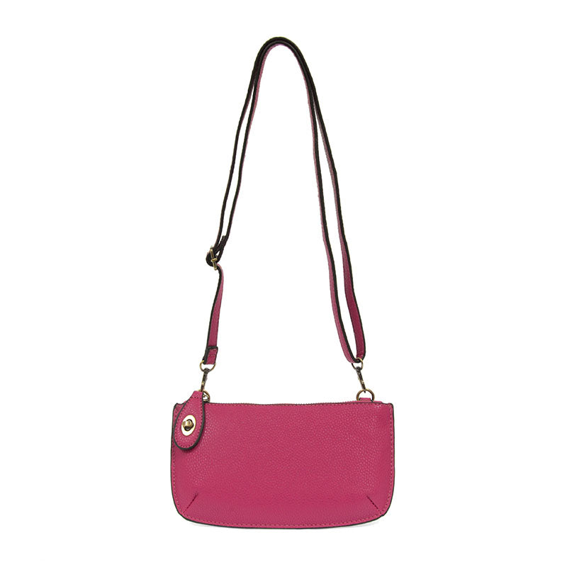 Mini Crossbody Wristlet in Fuchsia - Madison's Niche 