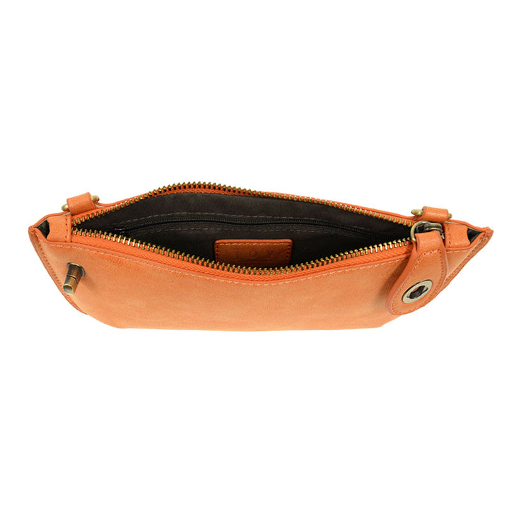 Lux Wristlet In Orange Peel