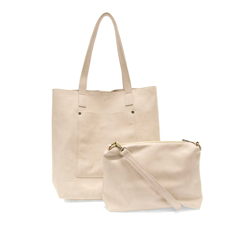 Charlie North/South Tote in Neutral