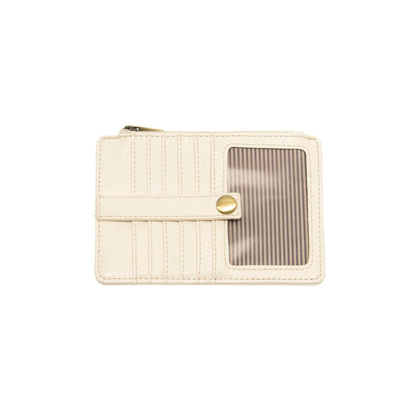Penny Mini Travel Wallet in White Madison's Niche 