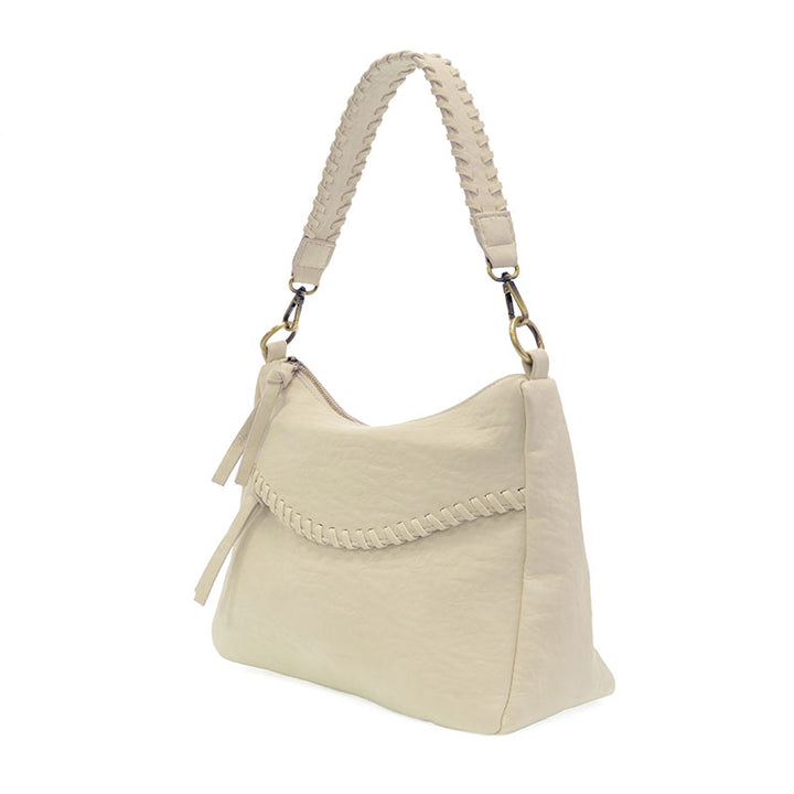 Cream Cassidy Whipstitch Hobo