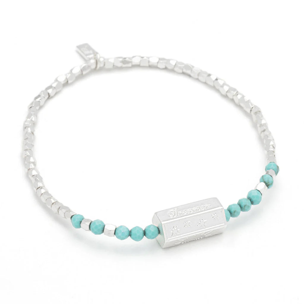 Tranquility Stella Bracelet in Turquoise Silver