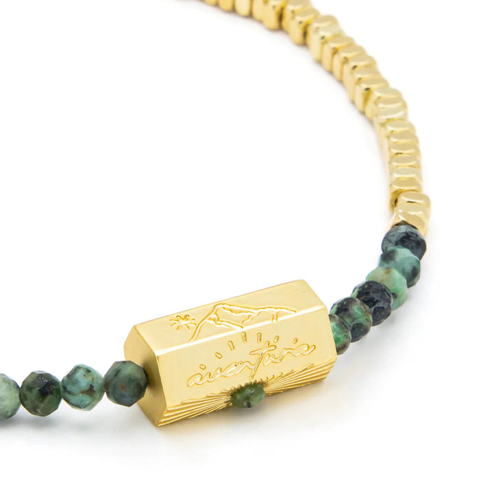 Transformation Stella Bracelet in African Turquoise Gold