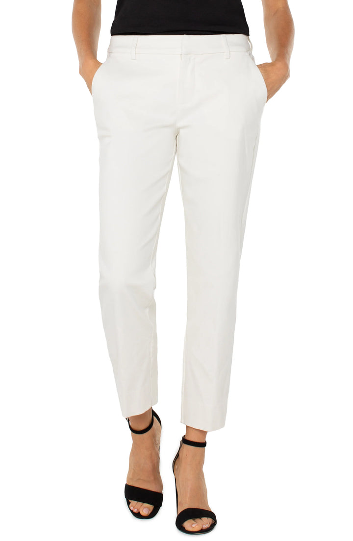 Whipped Cream Slit Kelsey Trouser