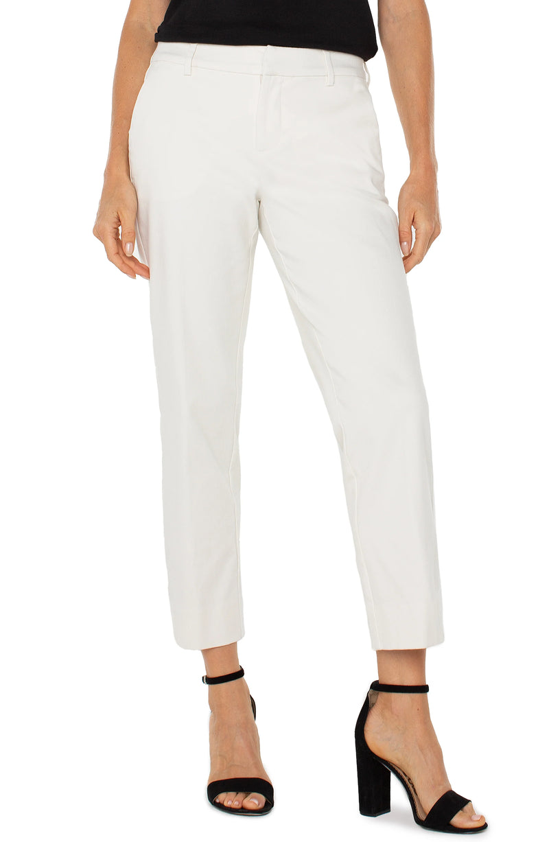 Whipped Cream Slit Kelsey Trouser