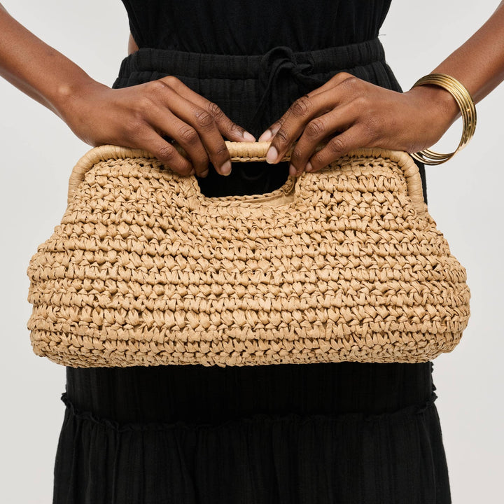 Lani Clutch in Natural