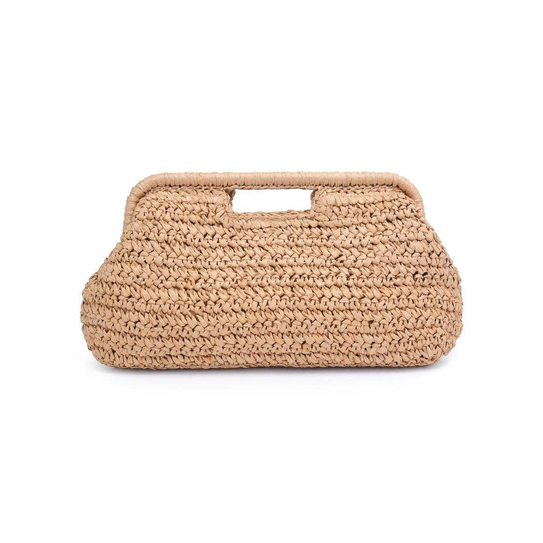 Lani Clutch in Natural