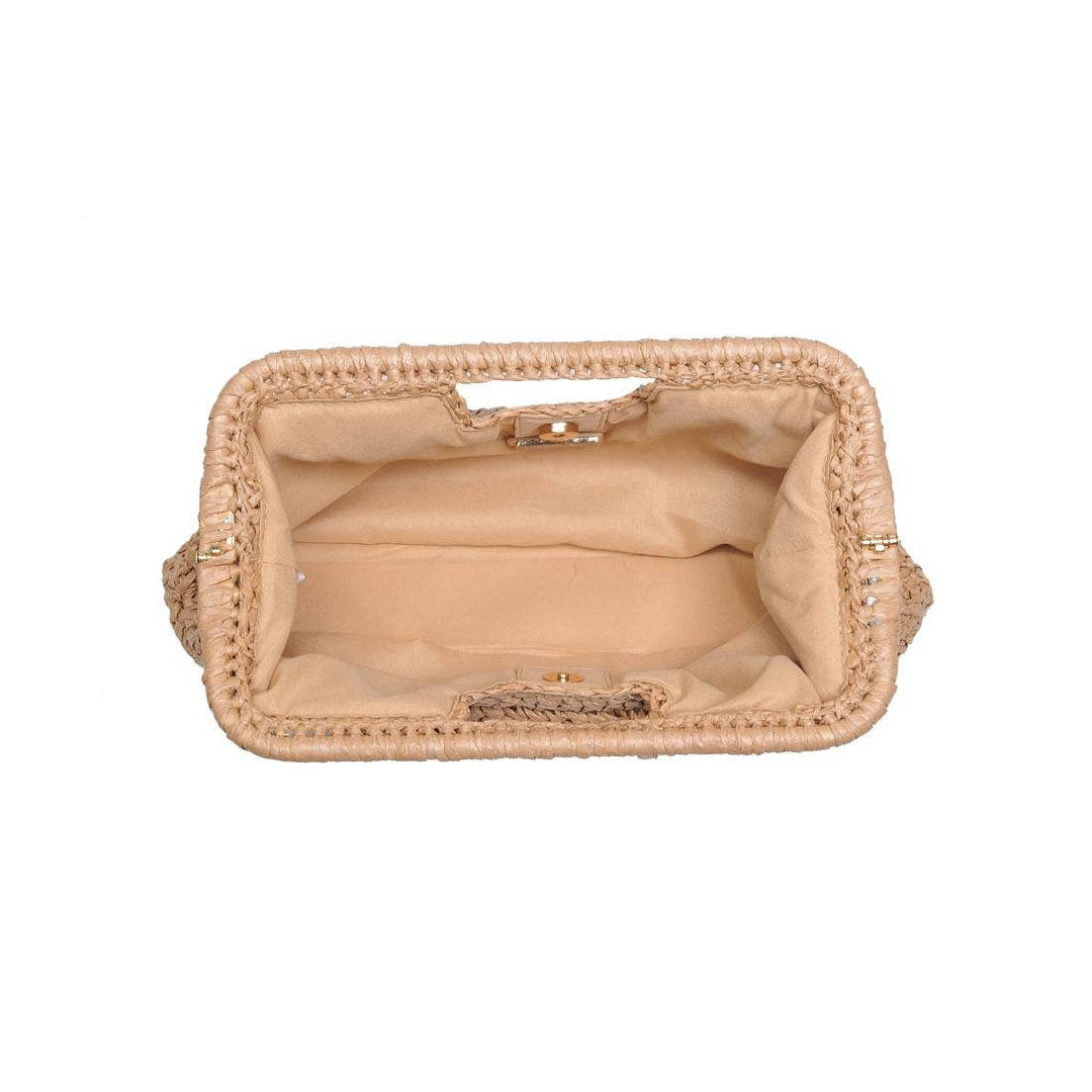 Lani Clutch in Natural