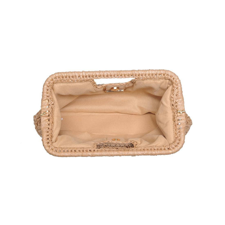 Lani Clutch in Natural