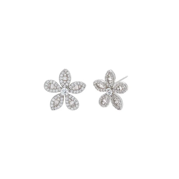 Leaf-CZ-Baguette-Stud-Earrings