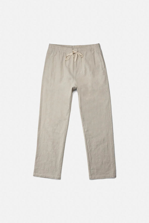 Linen Jam Pant Bone Madison's Niche 