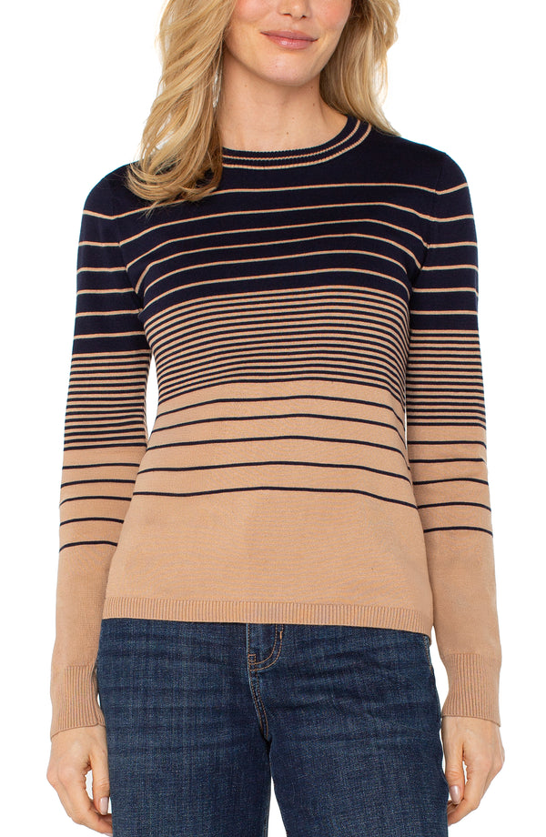 Long-Sleeve Crew Neck Sweater Madison's Niche 