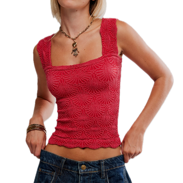 Love Letter Cami in Salsa Madison's Niche 