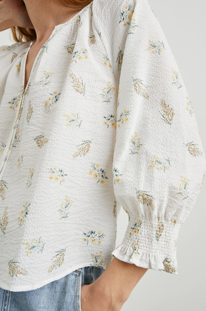 Mariah Top in Amaryllis
