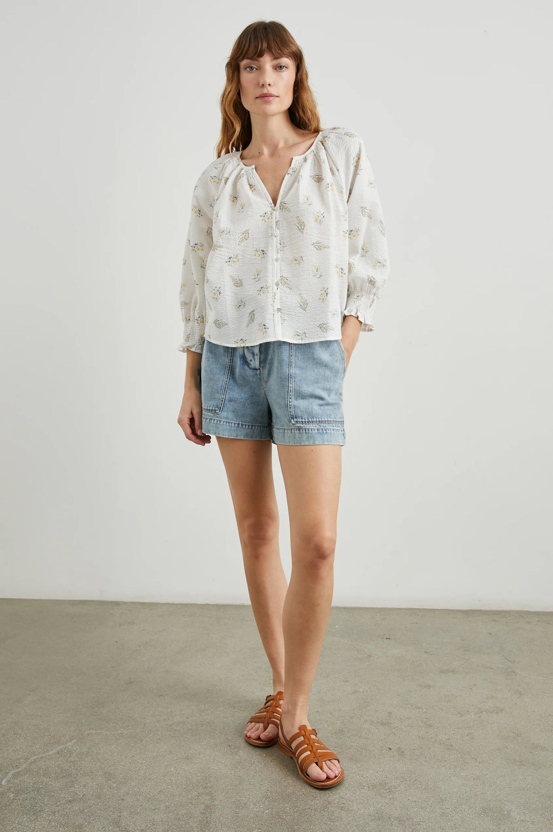 Mariah Top in Amaryllis