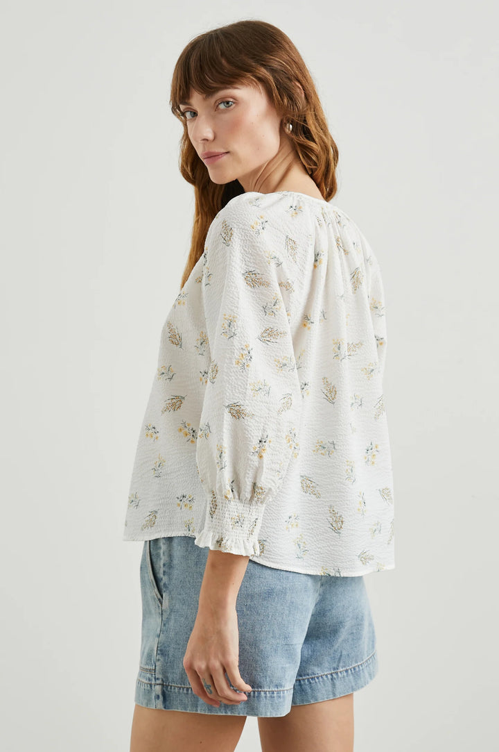 Mariah Top in Amaryllis
