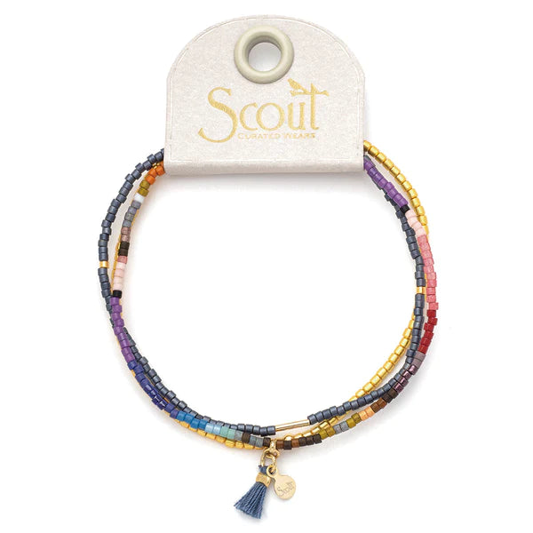 Trio Bracelet in Dark Multi - Madison's Niche 