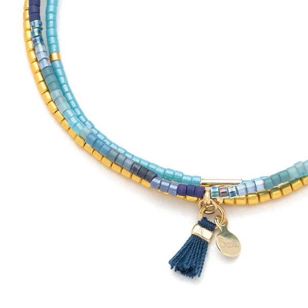 Trio Bracelet in Cobalt - Madison's Niche 