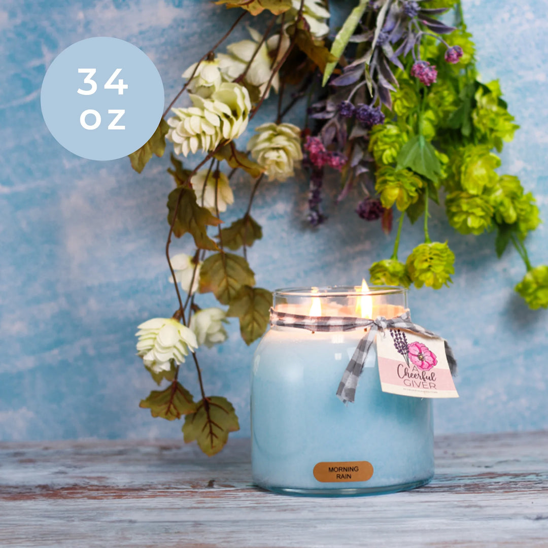 34oz Morning Rain Candle