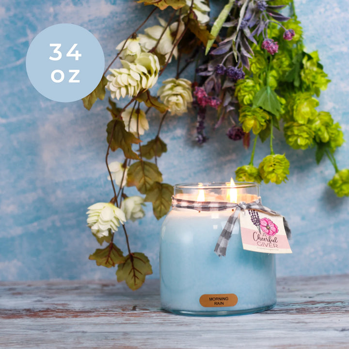 34oz Morning Rain Candle