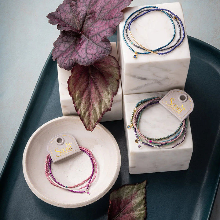 Bracelet Trio- Turquoise/Gold
