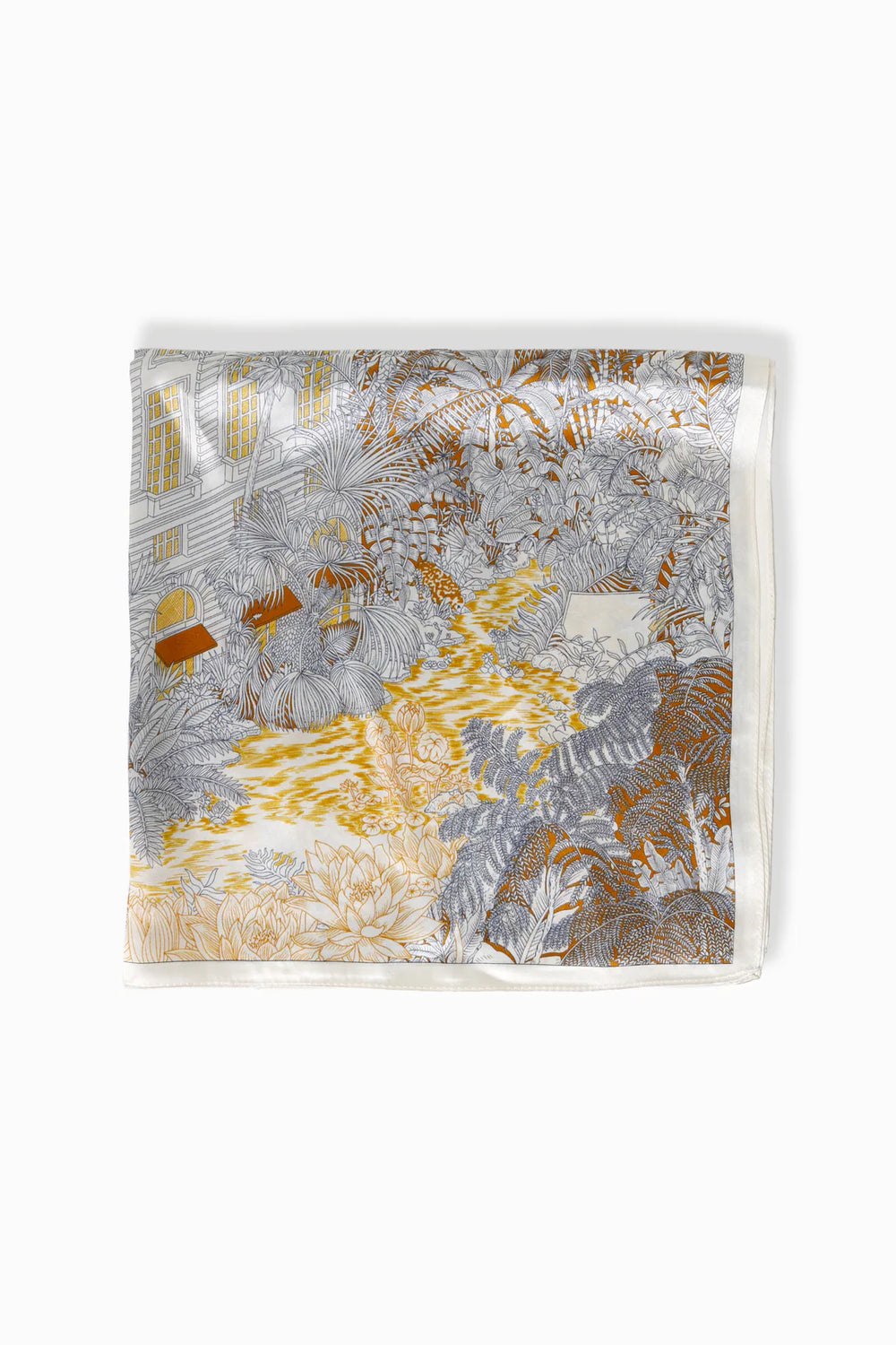 Tropical Silk Bandana - Madison's Niche 