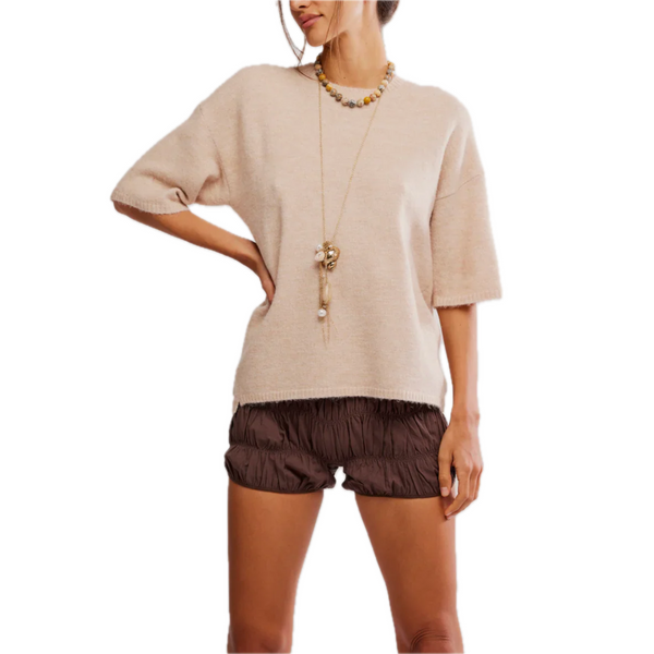 Margot Sweater Tee in Pearl Madison's Niche 