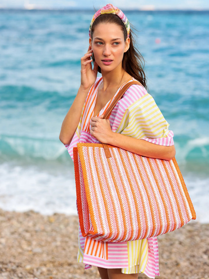 Maya Tote in Pink