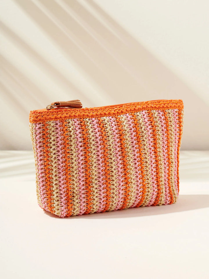 Maya Zip Pouch in Pink