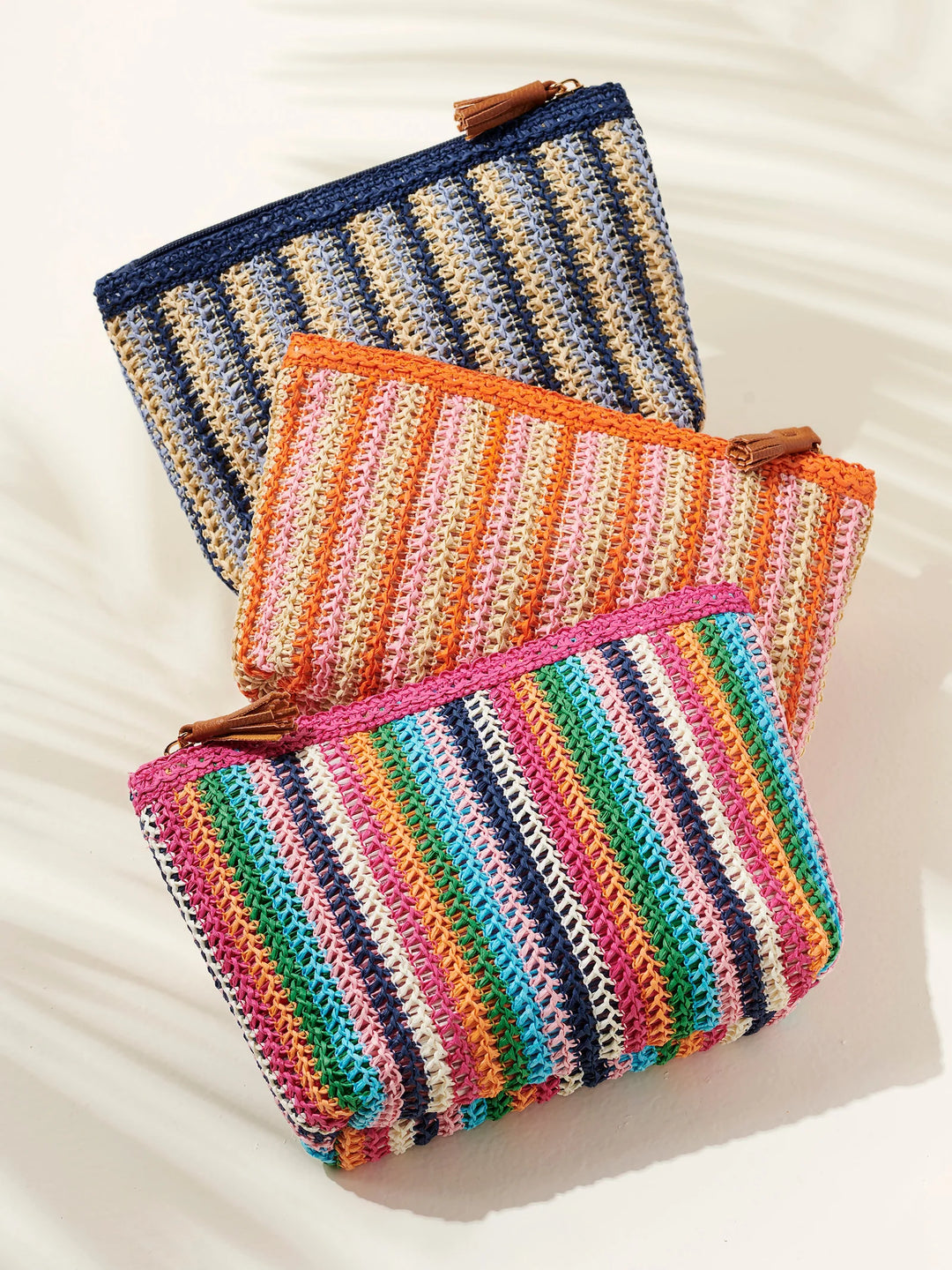 Maya Zip Pouch in Pink