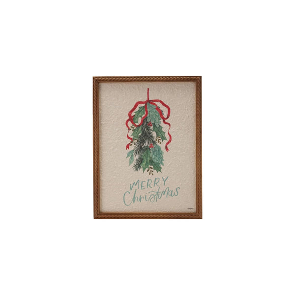 Merry Christmas Holly Wall Art Madison's Niche 