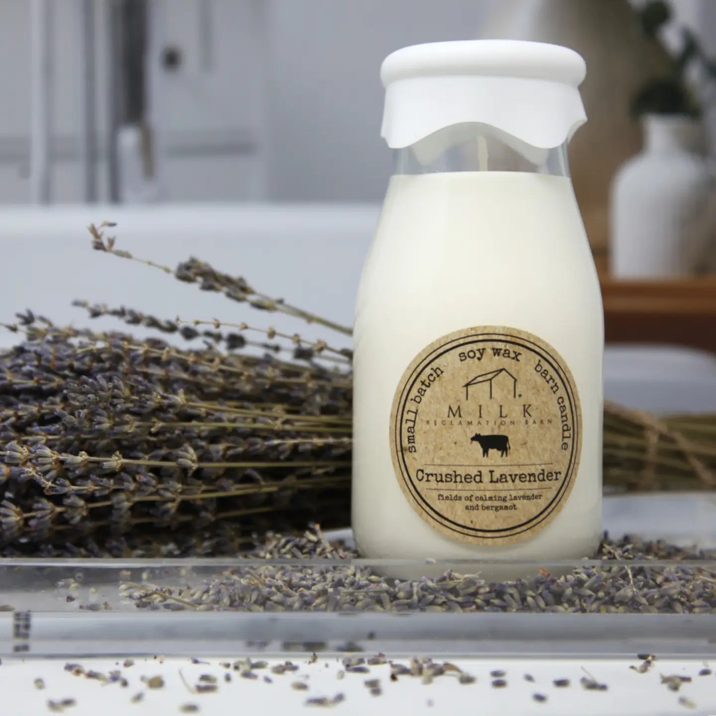 Madison's Niche Milk Bottle Candle