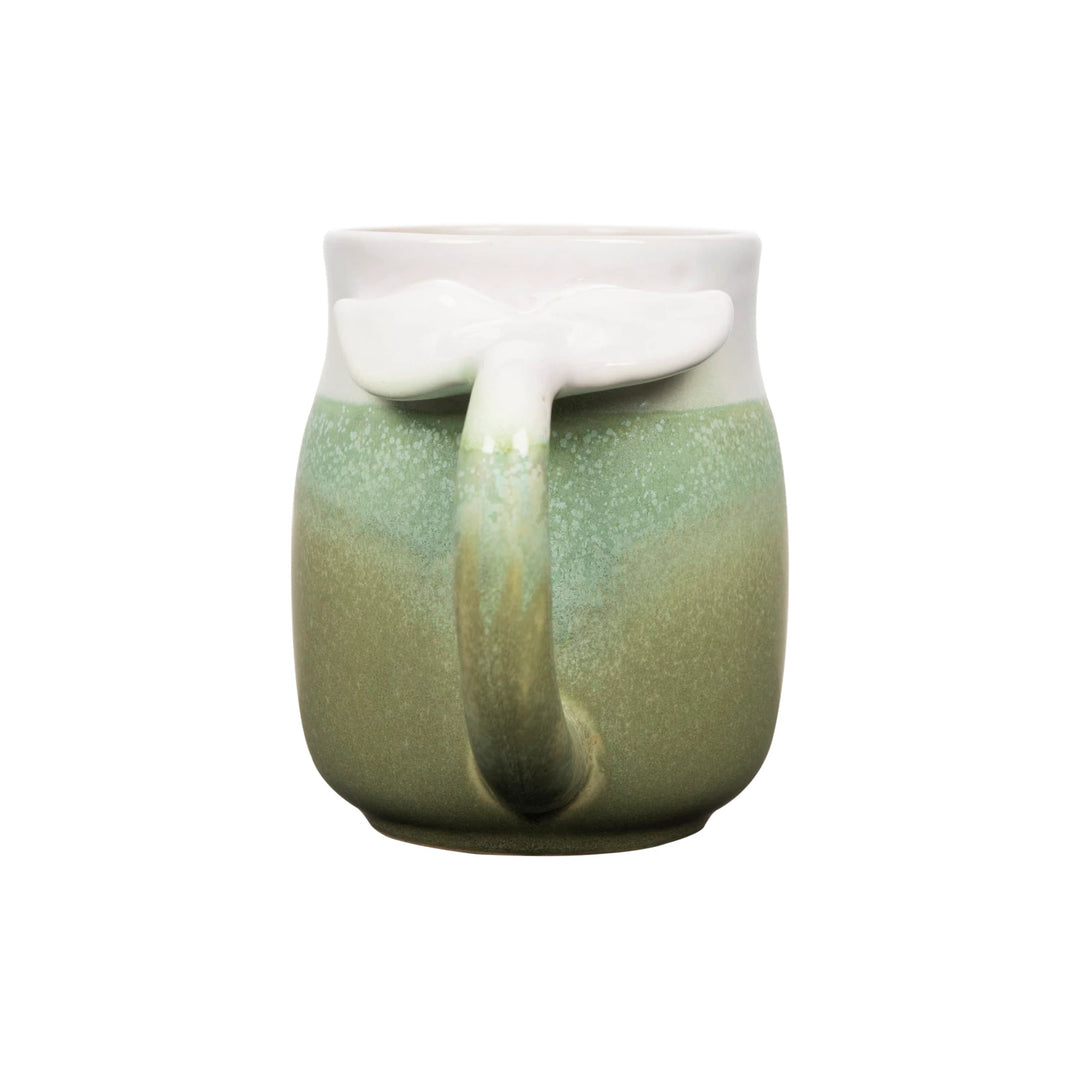 Mug with Whale Tail Handle