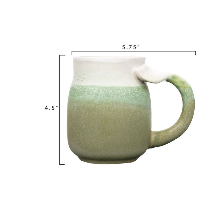 Mug with Whale Tail Handle