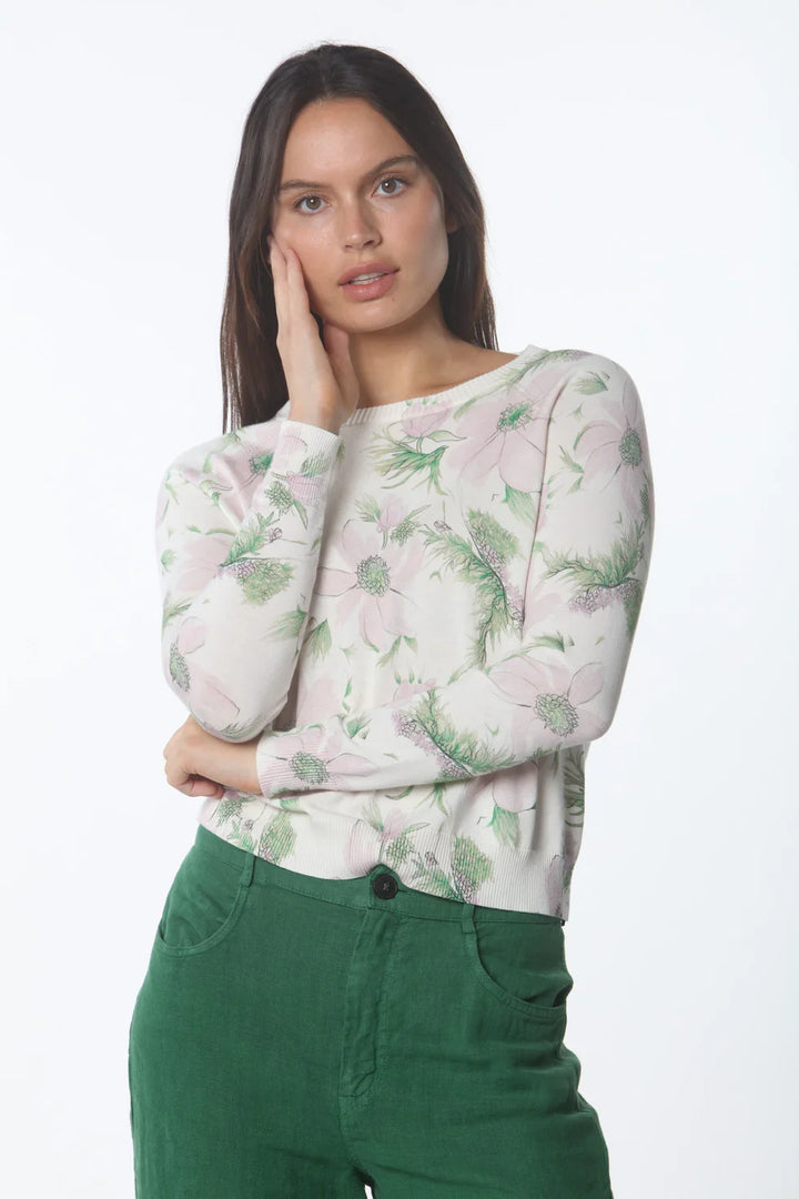 Floral Sweater - Madison's Niche 